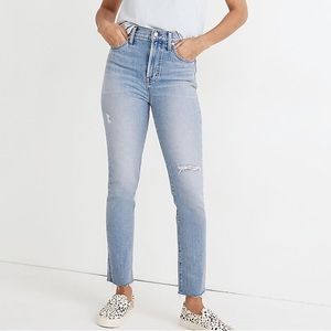 Madewell | The Petite Perfect Vintage Jean in Coffey Wash: Worn-In Edition